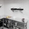 Amgood 14 in. x 36 in. Stainless Steel Tubular Wall Shelf WS-TR-1436-Z - alternate 3